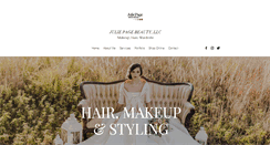 Desktop Screenshot of juliepagemakeup.com